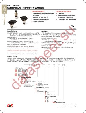 8533MZQE2 datasheet  